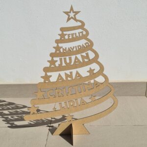 El Arbol de Navidad con Nombres