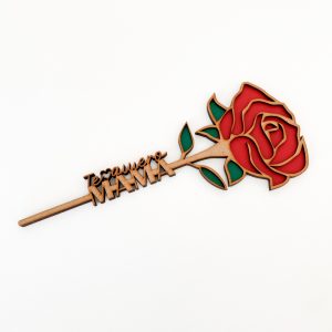 La Rosa Eterna de Madera