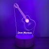 Guitarra Española en Lámpara de Led