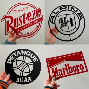 Logos de Metacrilato para Pared Personalizados